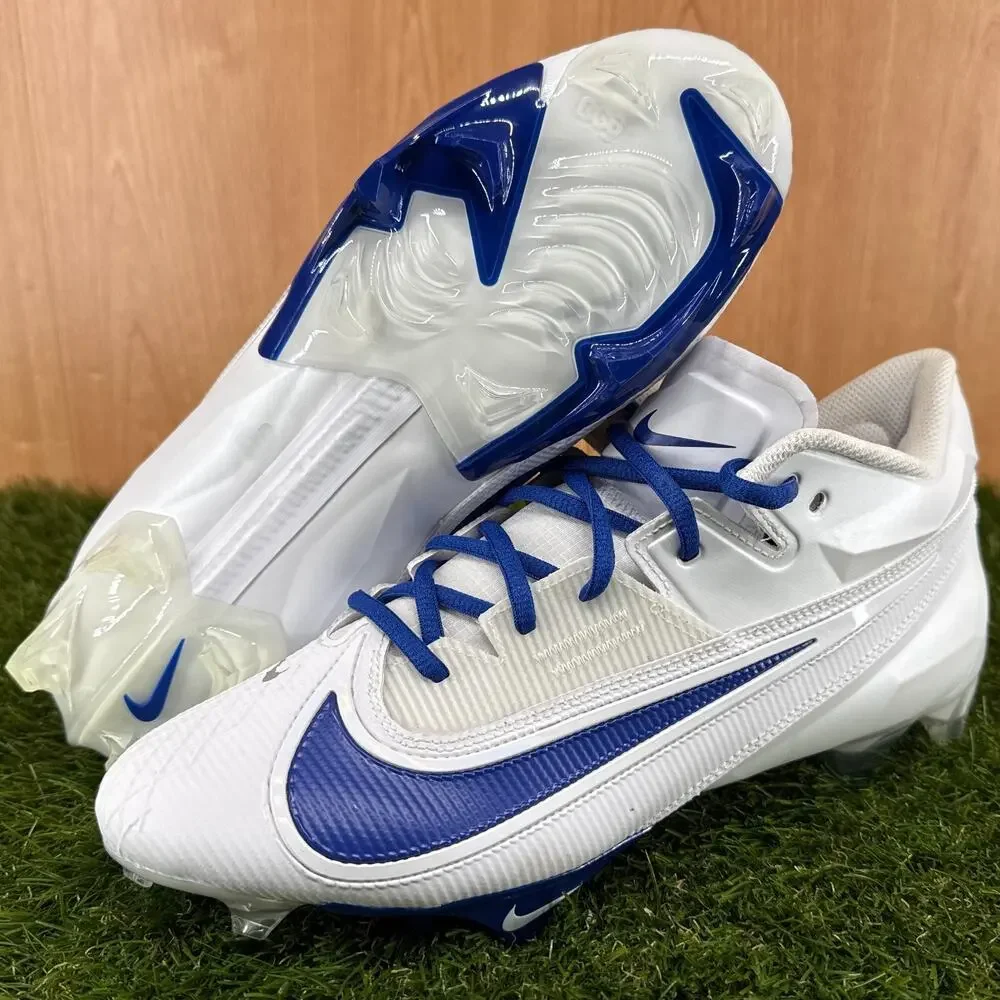 Nike Vapor Edge Elite 360 2 TB White Royal Football Cleats FD5713-107 Mens Sz 11